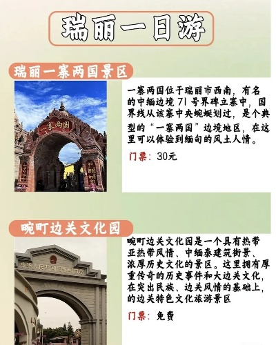 瑞丽出游指南，最新攻略大全，带你畅游魅力边城！